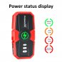 12V 16000mAh Car Jump Starter Engine Emergency Start Battery 2 USB Power Bank