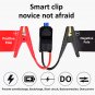 12V 16000mAh Car Jump Starter Engine Emergency Start Battery 2 USB Power Bank