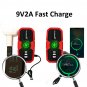 12V 16000mAh Car Jump Starter Engine Emergency Start Battery 2 USB Power Bank