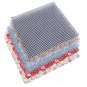 50Pcs Assorted Printed Floral Patchwork Cotton Fabric Quilting Cloth 25x25cm