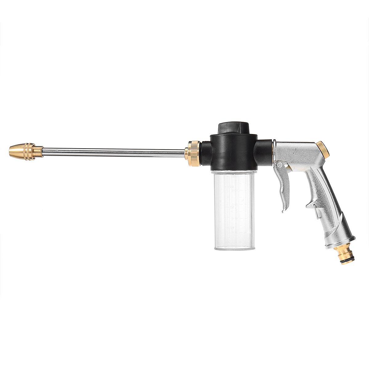 High Pressure Car Wash WaterGun Foam Water Spray Nozzle Car Wash Garden