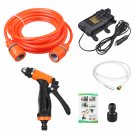12V 100W High Pressure Car Electric Washer Sprayer Dual Pump Car Washing Tool Clean Kit