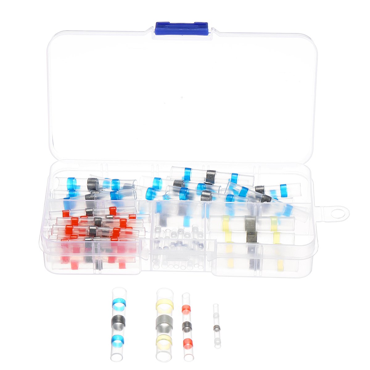 65PCS Sleeve Heat Shrink Tube Butt Waterproof Wire Splice Connectors