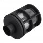Stainless Exhaust Muffler Silencer Clamps Bracket Gas Vent Hose Portable 180cm Pipe Silence For Air