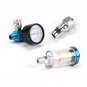 Air Pressure Regulator Gauge Spray Tool Water Trap Oil Filter Separator Valve
