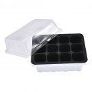 Seedling Box Hydroponic System Kit 12 Holes Cultivation Indoor Water Planting Grow Box Seed Starter 