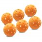 6Pcs 40 Hole High-Vis Optic Pattern Pickleball Balls For Game Practice Training Toys