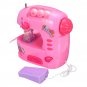 Portable Electric Sewing Machine Double Thread Stitches Household Tailor Set