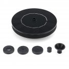 200L /H Min Solar Powered Fountain for Pool Garden Sprinkler Pond With 5 Nozzles
