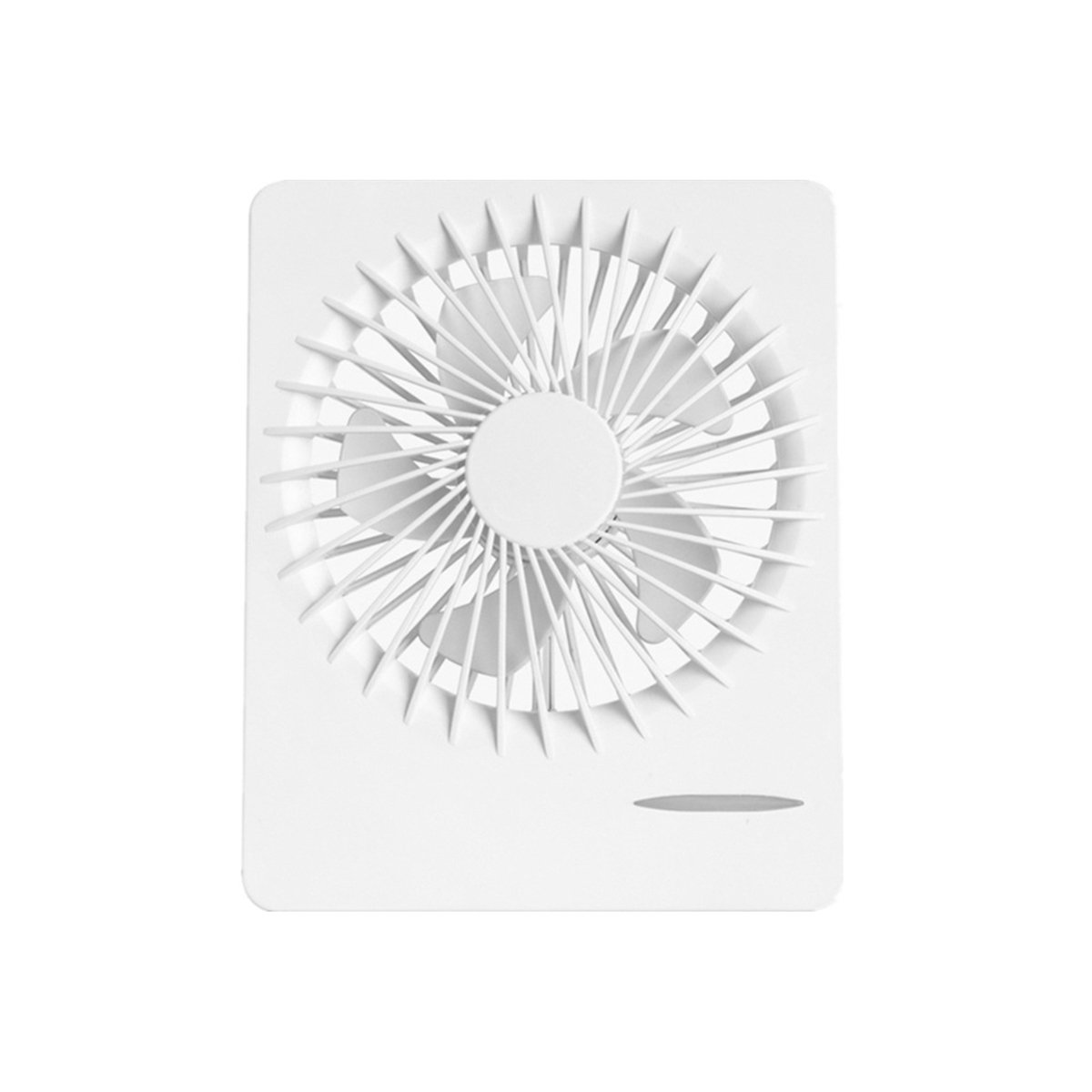 3 Speeds USB Rechargeable Electric Cooling Fan Low Noise Mini Office Desk Fan