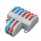 5pcs 2Pin In 6Pin Out Quick Connector SPL-62 Splitter Connector Docking Lamps Wire Connector Termina