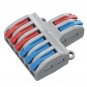 5pcs 2Pin In 6Pin Out Quick Connector SPL-62 Splitter Connector Docking Lamps Wire Connector Termina