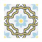 60PCS Diagonal Tile Floor Sticker Self-adhesive Wall Ground Cabinets Decals Home Decor DIY Tile Stic