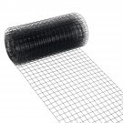 24x50 in 16 Gauge  Hardware Cloth  Black Vinyl Coated For Garden Wire Mesh Fence