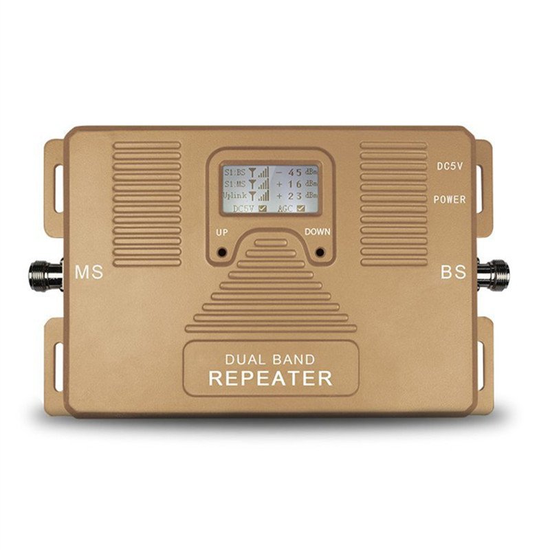ATNJ LCD 2-in-1 Smart Full Dual Band 850/2100MHz 2G 3G 4G Mobile Signal Booster Signal Repeater Ampl