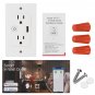 USB Smart Socket Wall Switch Voice Control Timer Switch Remote Control Wall Outlet Switch US Plug So
