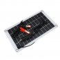 12V 7.5W Polysilicon Solar Panel Battery Charger Clip For Car RV Boat Outdoor
