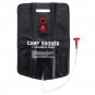 20L Portable Solar Energy Heated Camp Shower Bag for Outdoor Camping Hiking