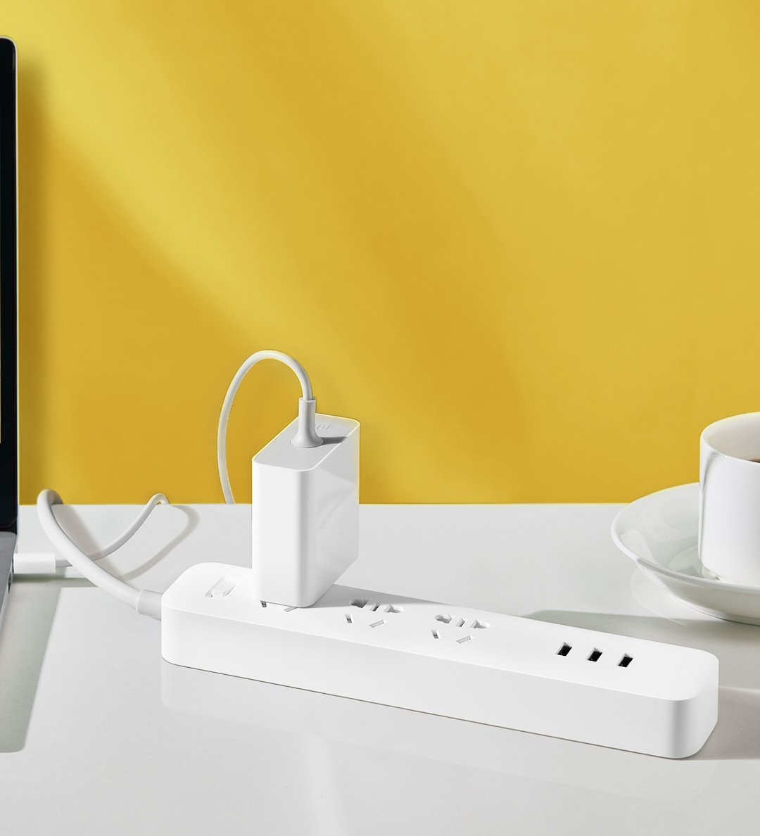 XIAOMI Mijia Power Strip Socket 27W Fast Charging W/ 3 USB Ports Overload Protection Mi Socket Outle