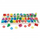 Wooden Math Puzzle Toys Numbers Mathematical Geometry Learning Kid Hand-Eye Coordination Educational