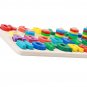 Wooden Math Puzzle Toys Numbers Mathematical Geometry Learning Kid Hand-Eye Coordination Educational