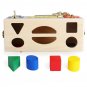 Wooden Montessori Lock Latch Box Toy for Children Kids Early Education Toys Gift