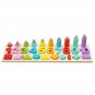 Kids Wooden Math Puzzle Toys Numbers Learning Hand-Eye Coordination Educational Games