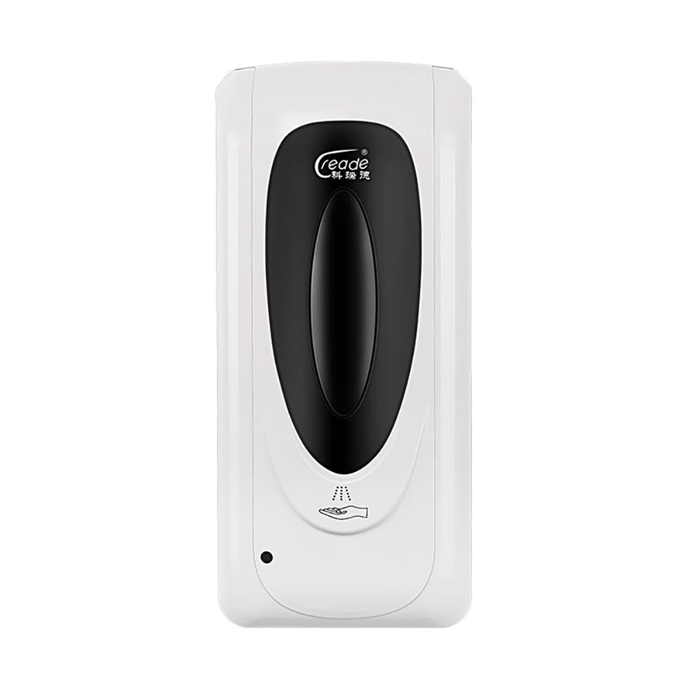 Creade 1000ML Automatic Disinfection Sprayer Machine Touchless Mobile Hand Disinfection Station UV L