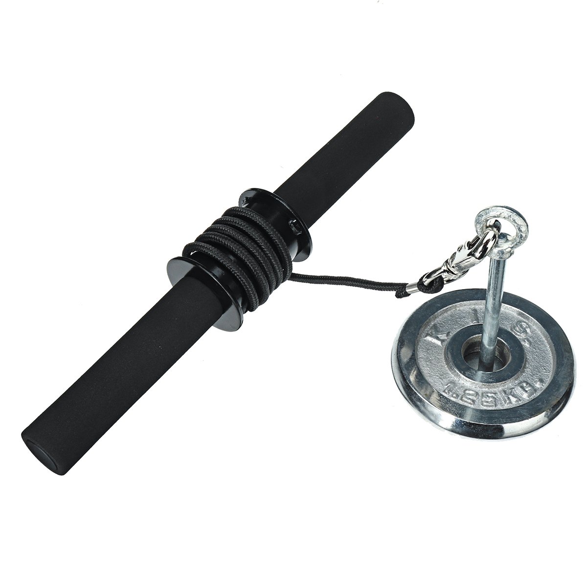 Wrist Curl Exercise Tools Gym Forearm Hand Strengthener Roller Fitness Trainer