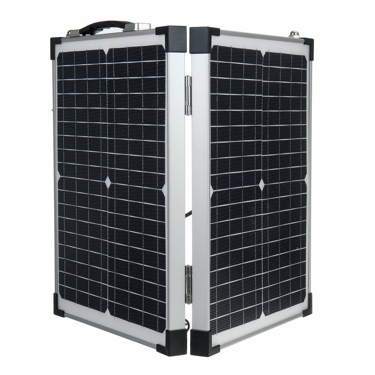 40W ETFE Solar Panel with USB Type-C DC interface with Alligator clips