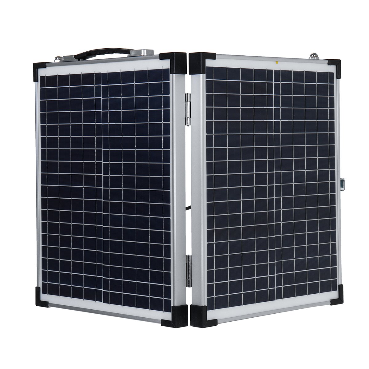 40W Solar Panel with USB Type-C DC interface with clips