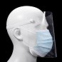 10Pcs Anti-foaming Splash Proof Shield Anti Fog Face Transparent Face Mask Shield