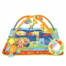 Infant Baby Gym Activity Bed For Kick & Play Hanging Toys Baby Play Mat