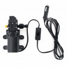 12V 80W Diaphragm Pump W/ Switch On/Off Wash Water Pump Max 7A 0.9Mpa 6L/min Diaphragm Water Pump fo