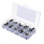 200Pcs TO-92-3 In-line Transistor Box NPN TO-92 PNP BC337 2N2222 XSR Transistors Kit