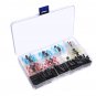 250pcs Waterproof Soldering Ring Heat Shrinkable Medium Nozzle Terminal Solder Connectors