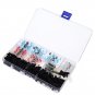 250pcs Waterproof Soldering Ring Heat Shrinkable Medium Nozzle Terminal Solder Connectors
