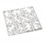 Stainless Steel 1/35 Digital Camouflage Leakage Spray Template Model Building Mould Tool