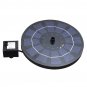 200L/h Outdoor Solar Powered Fountain Water Pump for Pool Garden Sprinkler Pond + 6 Nozzles