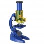 300/600/1200X Children Biological Microscope Monocular Prepared Slides Lab Educational Toys