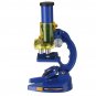 300/600/1200X Children Biological Microscope Monocular Prepared Slides Lab Educational Toys