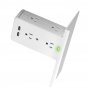 Multifunction 8 Port 6 Outlet Extenders Surge Electrical Socket Protector Washroom Extenders 2 USB P