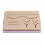 Suture Practice Module Silicone Wound Suturing Pad Human Skin Training Model Set