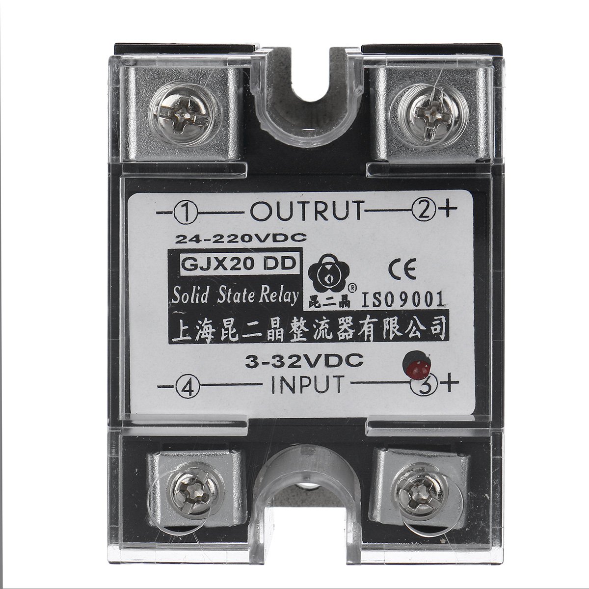SSR-20DD Single-Phase Solid State Relay DC Controlled DC Mode Relay