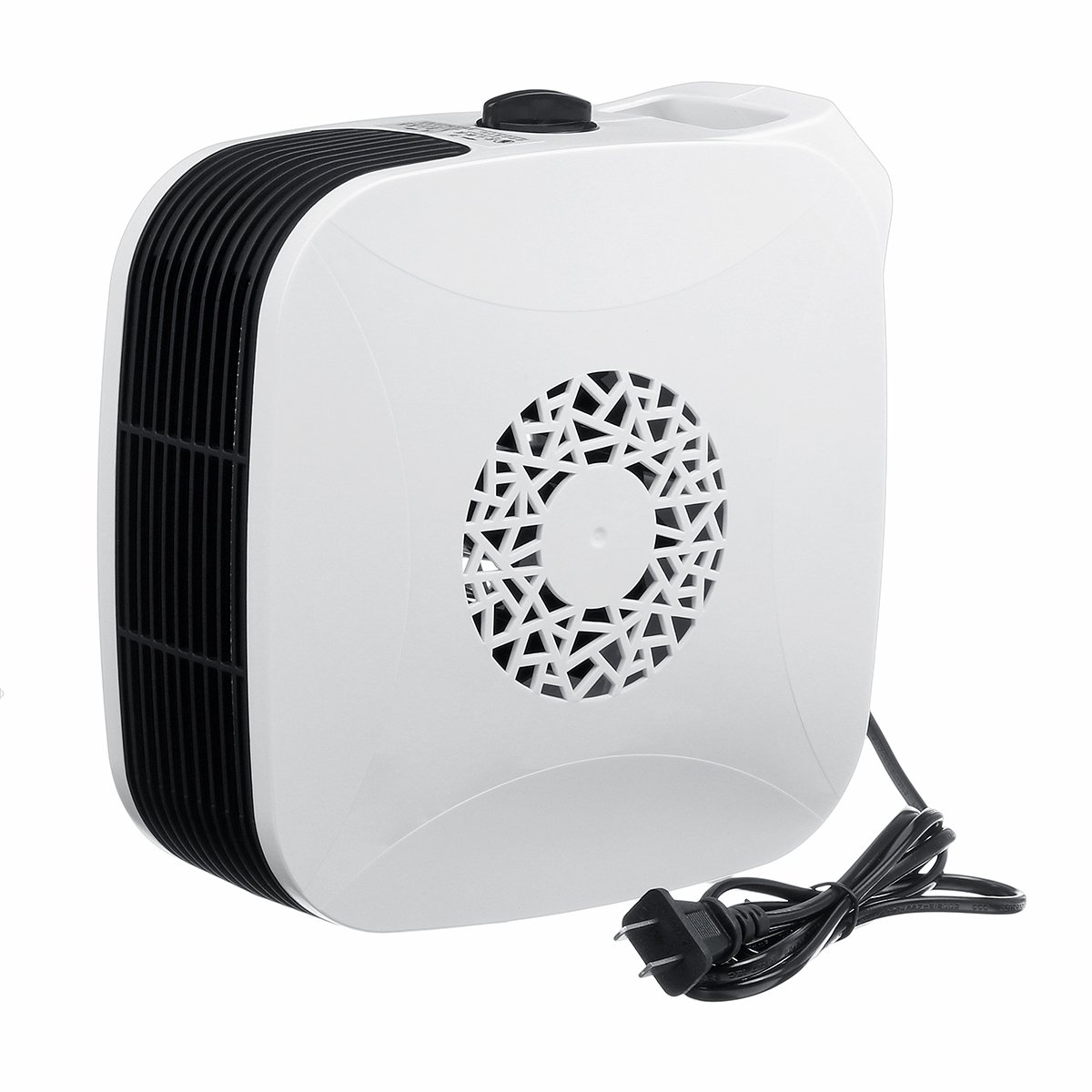 700W Electric Heating Fan Heater Portable Automatic Thermostat Control Winter Air Warmer