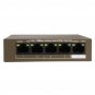 TEF1105P-4-63W 5 Port 10/100M 4-Port PoE CCTV Smart Switch 250m Extended Transmission