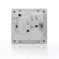 250V 16A 86mm Switch Socket Board 8 Hole Wall Socket Panel Switch Suitable for Indoor Buildings