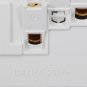 250V 16A 86mm Switch Socket Board 8 Hole Wall Socket Panel Switch Suitable for Indoor Buildings