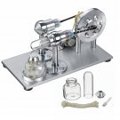Mini Hot Air Stirling Engine Model Power Generator Motor Physics Educational Toy