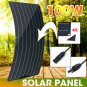 1050*540mm 100W IP65 Solar Panel PET+Monocrystalline Silicon Cell with Connector